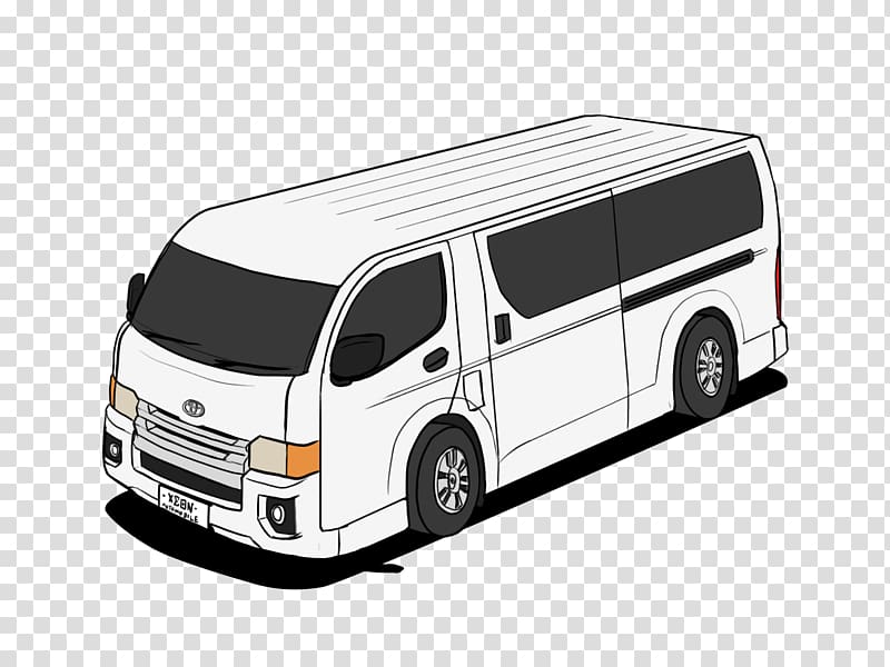 Compact van Toyota HiAce Toyota TownAce Car, toyota transparent background PNG clipart
