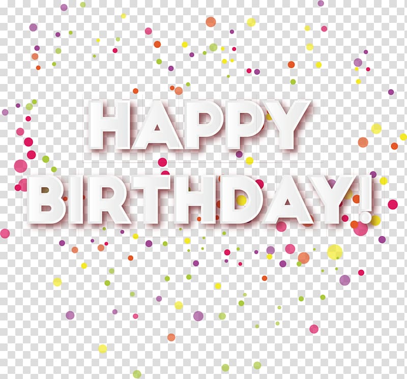 creative birthday transparent background PNG clipart