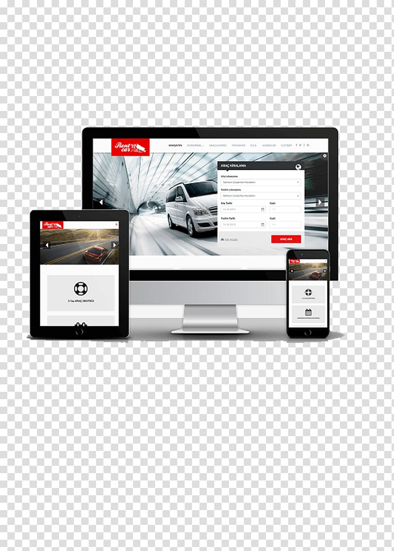 Car rental Web design, car transparent background PNG clipart