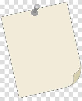 Sticky notes transparent background PNG clipart