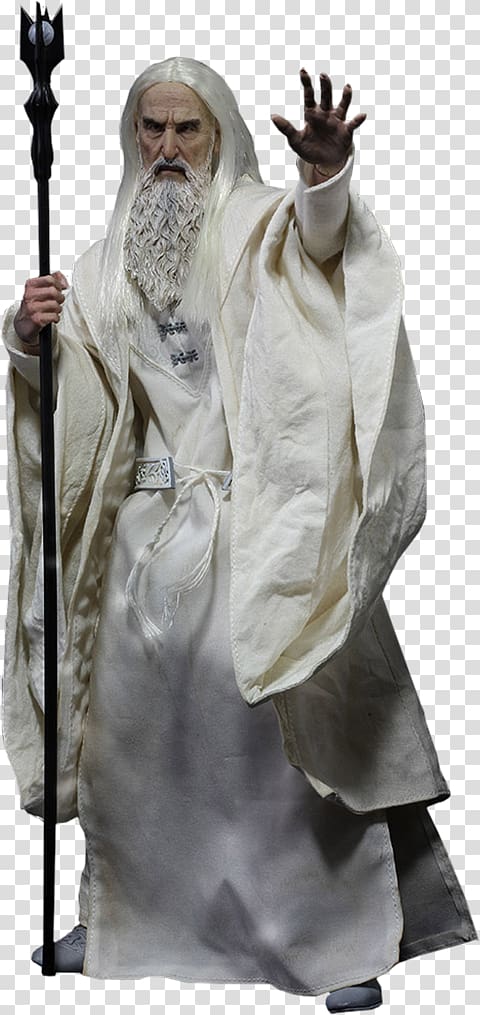 Saruman The Lord of the Rings: The Fellowship of the Ring The Hobbit, lord of the rings transparent background PNG clipart