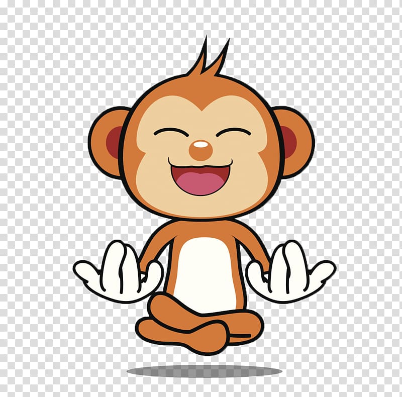 Ape Primate Monkey Cartoon , Monkey pattern transparent background PNG clipart