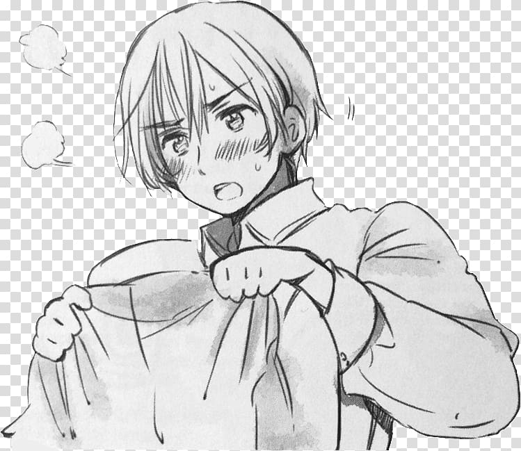 Hetalia: Axis Powers Anime Sketch Mangaka, Anime transparent background PNG clipart