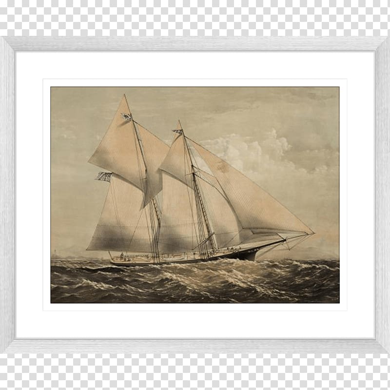 Schooner Brigantine Clipper Fluyt, watercolor sailing boat transparent background PNG clipart