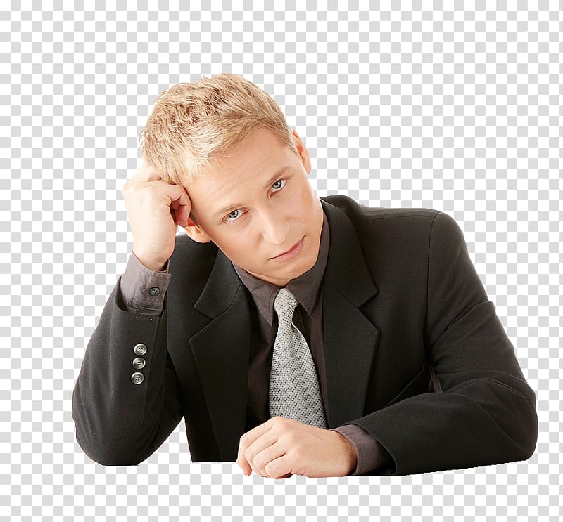Graphical user interface, Thinking man transparent background PNG clipart