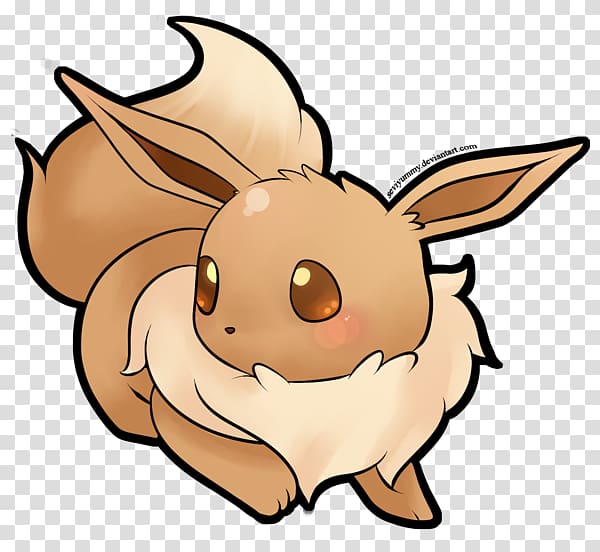 Eevee Pikachu Drawing Umbreon Flareon, Cute doodle transparent background PNG clipart