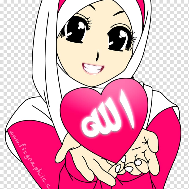 Muslim Islam Cartoon Hijab Drawing, Islam transparent background PNG clipart