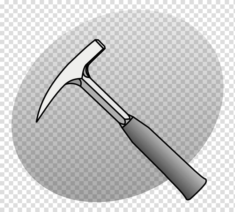 Geology Geologist's hammer , hammer transparent background PNG clipart