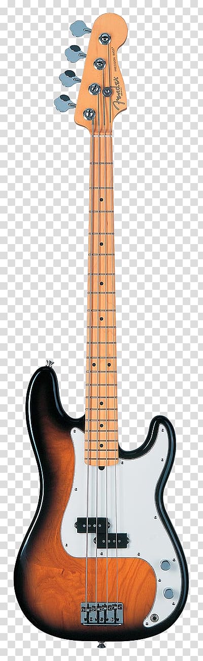 Fender Precision Bass Fender Mustang Bass Bass guitar Fender Musical Instruments Corporation, Fender Precision Bass transparent background PNG clipart