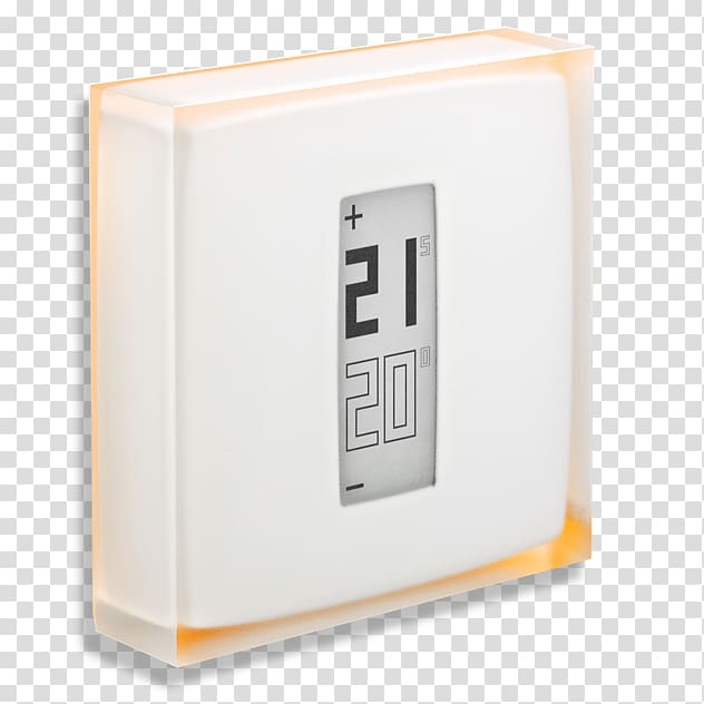 Netatmo Smart Thermostat Central heating Home Automation Kits, Radiator transparent background PNG clipart