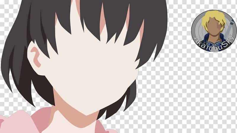 Anime Manga Flat design, MEGUMI KATO transparent background PNG clipart