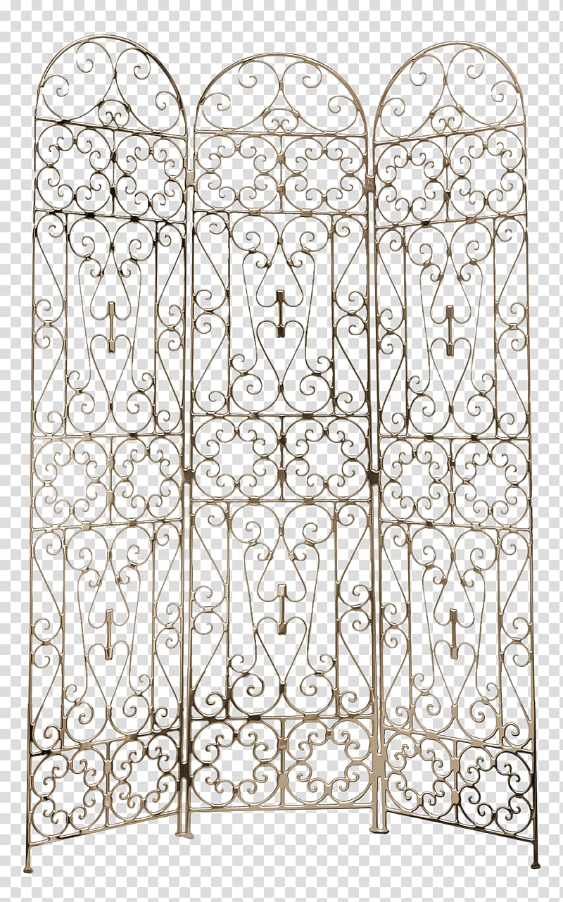 Window Room divider Door Metal, Brown metal door transparent background PNG clipart