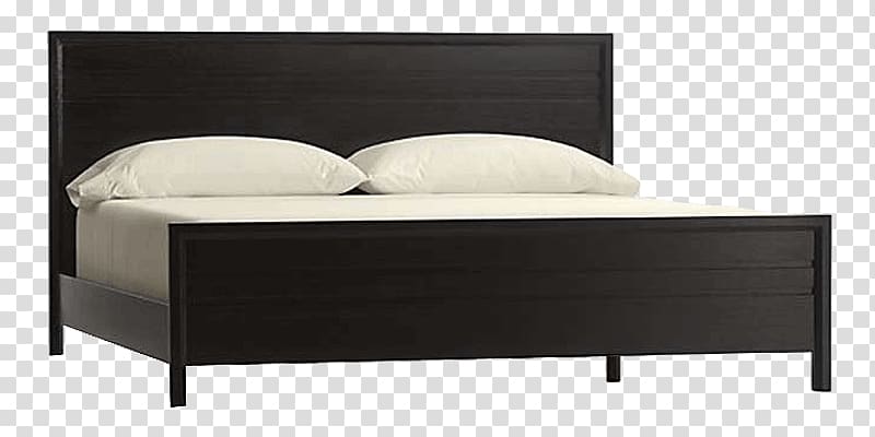 Bedside Tables Bed frame Headboard Box-spring Mattress, Wood Bed transparent background PNG clipart