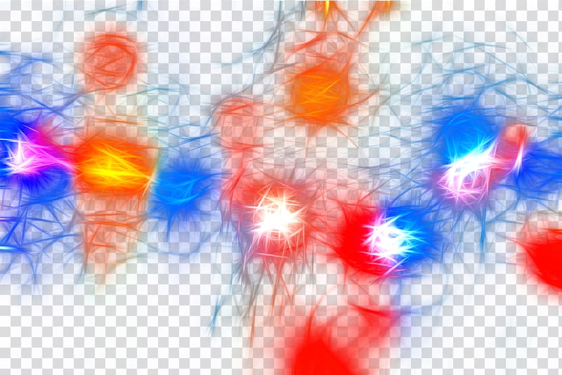 Light Luminous efficacy, Free to pull the scientific elements of color light effect transparent background PNG clipart