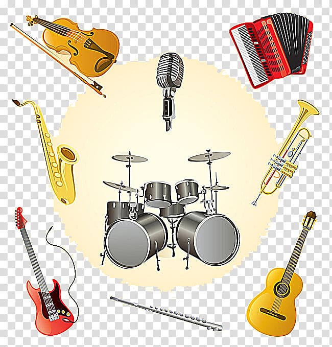 Musical instrument Percussion, Musical instruments transparent background PNG clipart