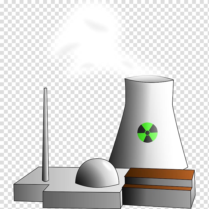 Nuclear power plant Nuclear reactor Power station , radiation transparent background PNG clipart