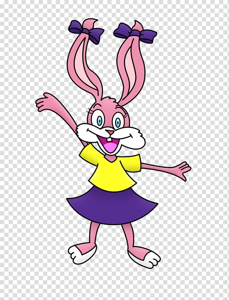 Illustration Product Cartoon Line, babs bunny transparent background PNG clipart