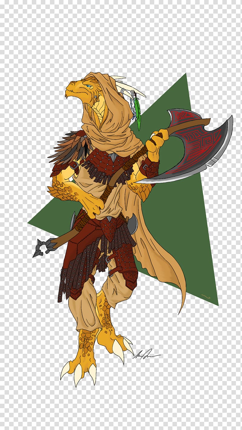 Dungeons & Dragons Online Dragonborn Barbarian Bard, dragon transparent background PNG clipart