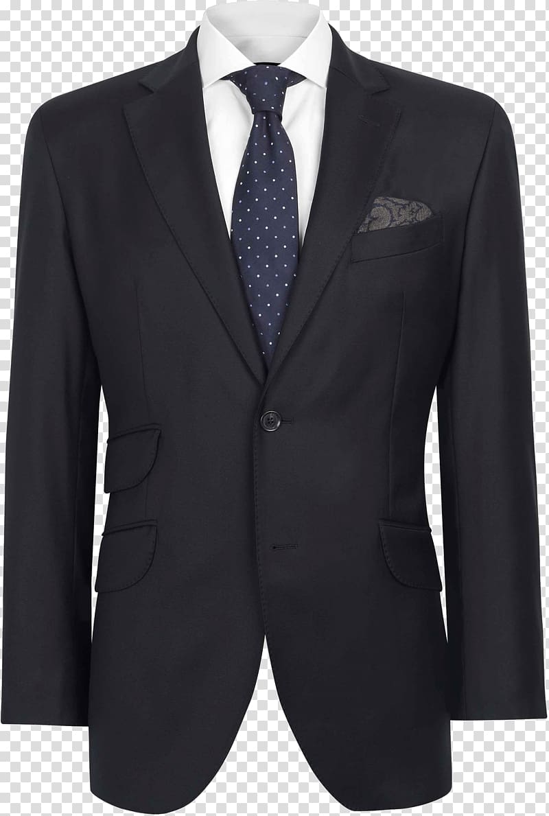 black notched lapel suit jacket, Suit , Suit transparent background PNG clipart