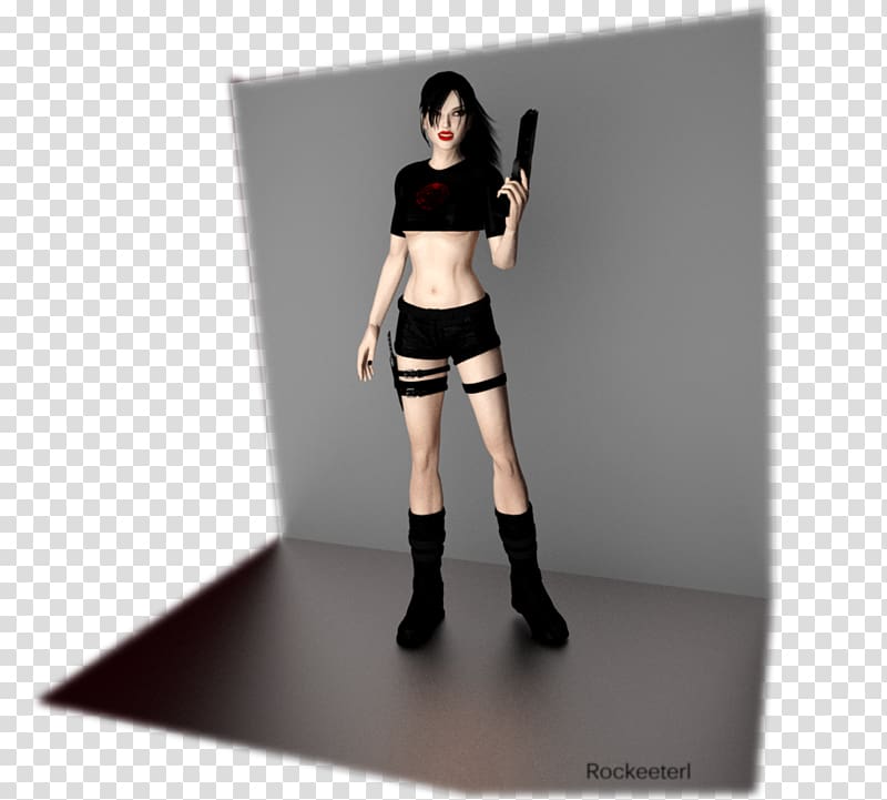 Lara Croft Heckler & Koch USP Shoulder, lara croft transparent background PNG clipart