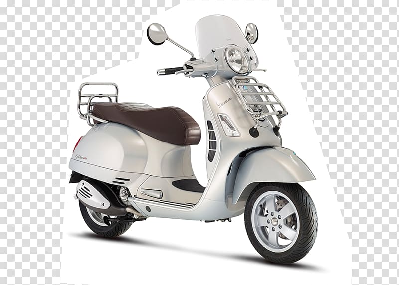 Scooter Vespa GTS Motorcycle Vespa 125 Primavera, vespa transparent background PNG clipart