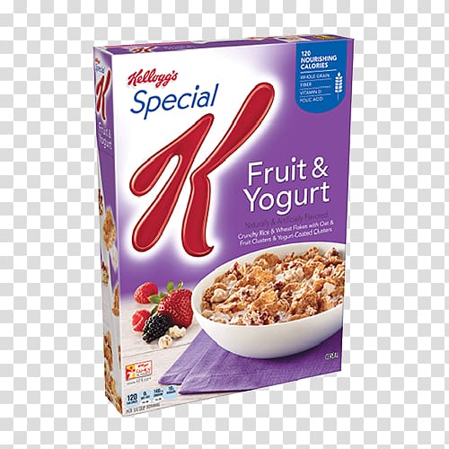 Breakfast cereal Kellogg\'s Special K Fruit & Yogurt Cereal Kellogg\'s All-Bran Complete Wheat Flakes, rice transparent background PNG clipart
