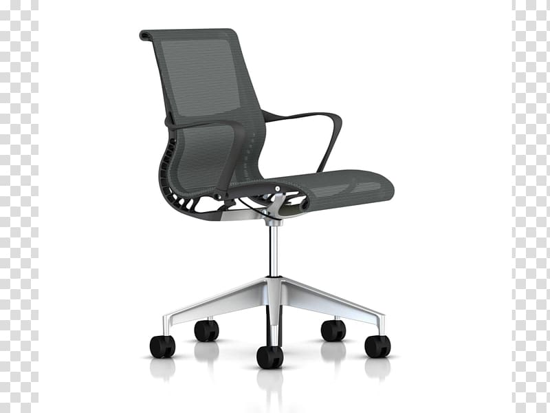 Eames Lounge Chair Herman Miller Office & Desk Chairs Aeron chair, chair transparent background PNG clipart