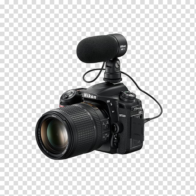 Nikon D7500 Nikon D500 Nikon D300S Camera 4K resolution, Camera transparent background PNG clipart
