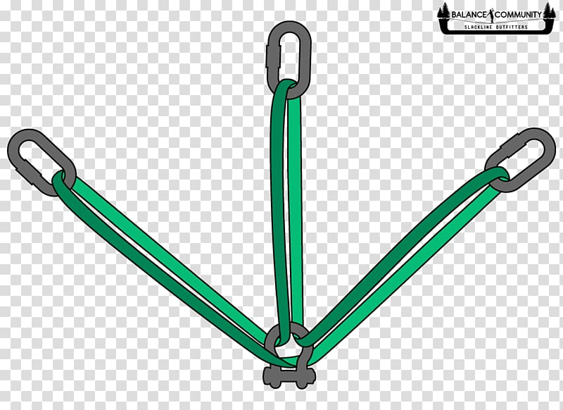 Anchor Slacklining Climbing Computer configuration SpanSet Inc, blue waterlines transparent background PNG clipart