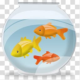 Yellow fish inside bowl poster, One Fish, Two Fish, Red Fish, Blue