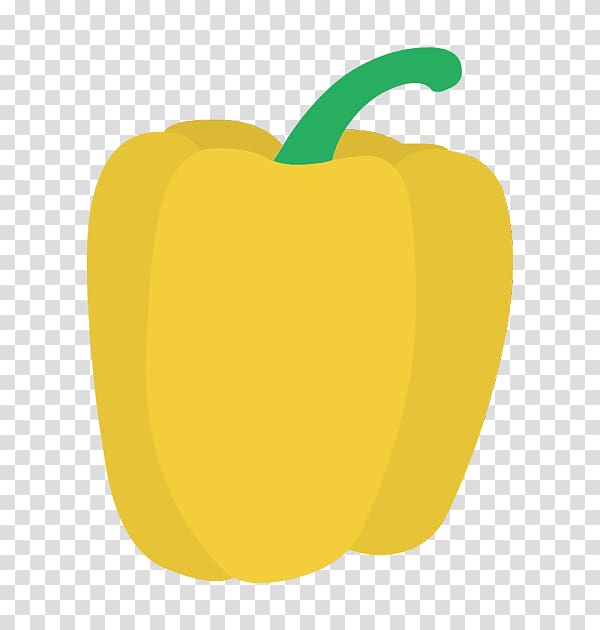 Bell pepper Yellow pepper Chili pepper Open, paprika transparent background PNG clipart