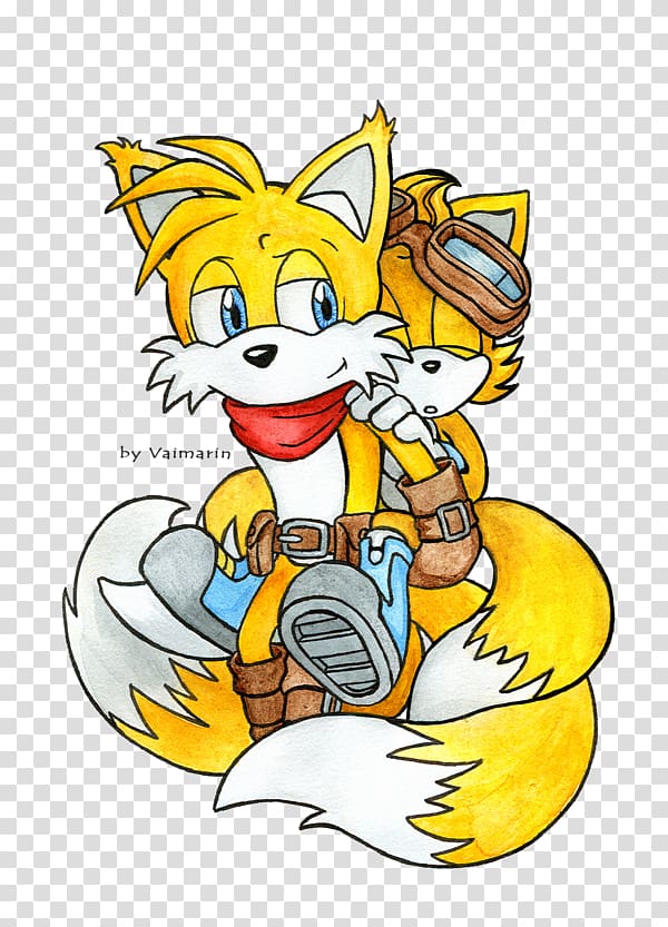 Tails Sonic Chaos Archie Comics Sonic the Hedgehog, fine tail mongoose transparent background PNG clipart