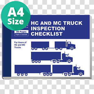 Dump truck Vehicle inspection Checklist, truck transparent background PNG clipart thumbnail