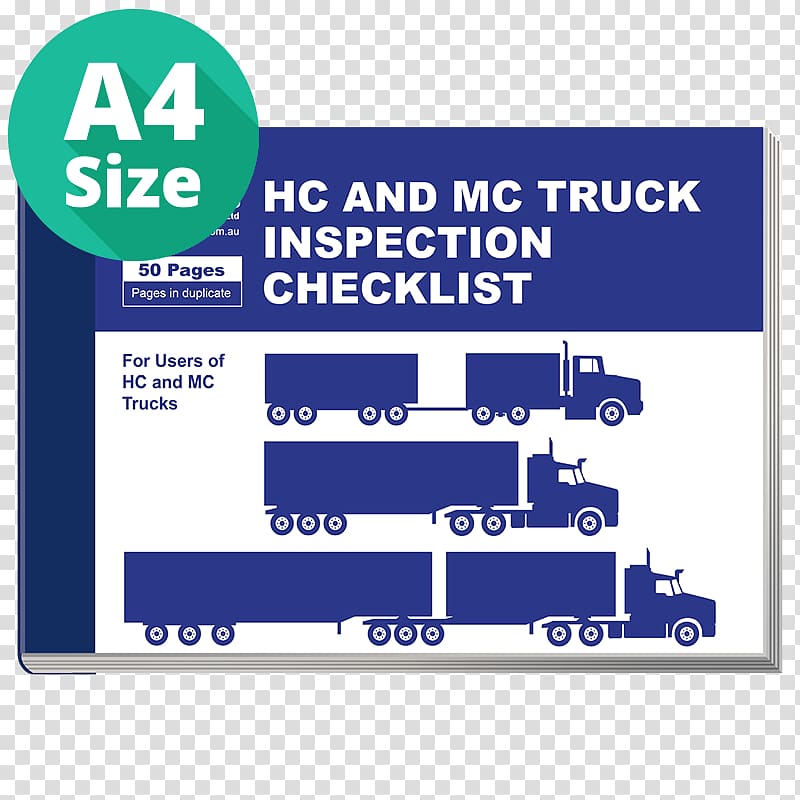 Dump truck Vehicle inspection Checklist, truck transparent background PNG clipart