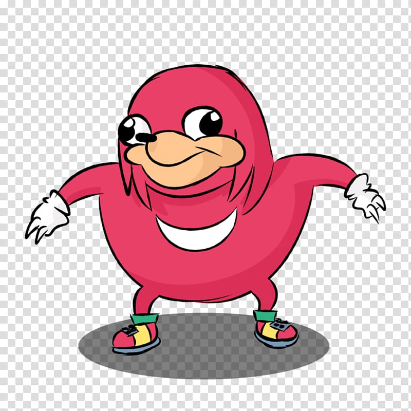 Knuckles the Echidna VRChat Uganda Desktop Video game, uganda knuckles transparent background PNG clipart