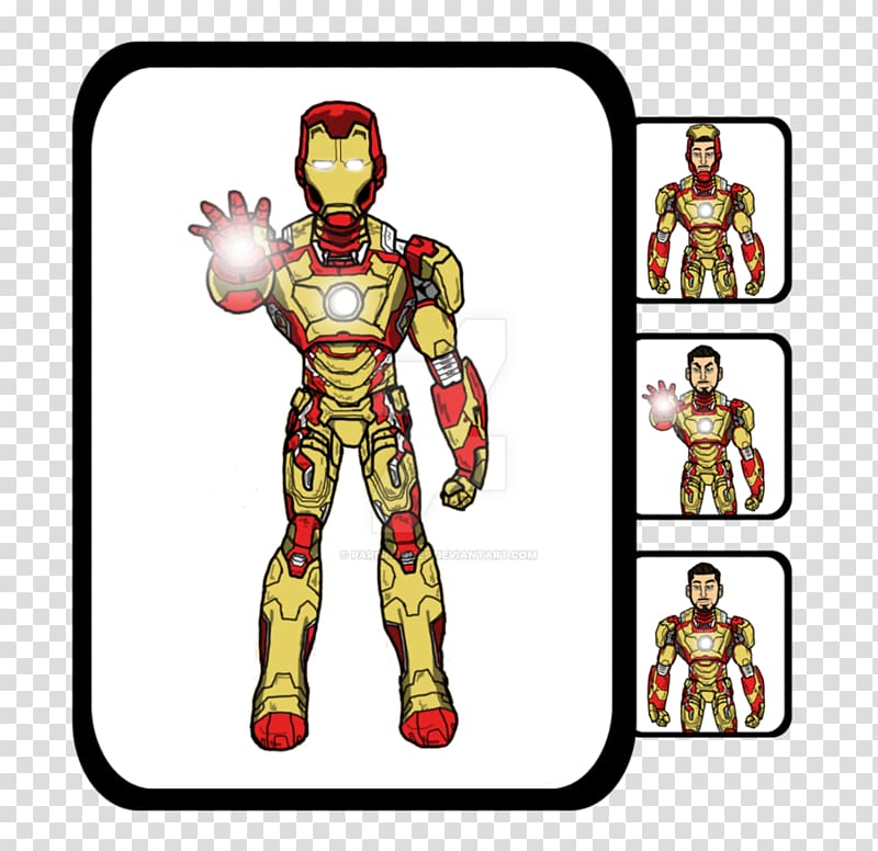 Iron Man Superhero Captain America War Machine Falcon, Iron Man armor transparent background PNG clipart