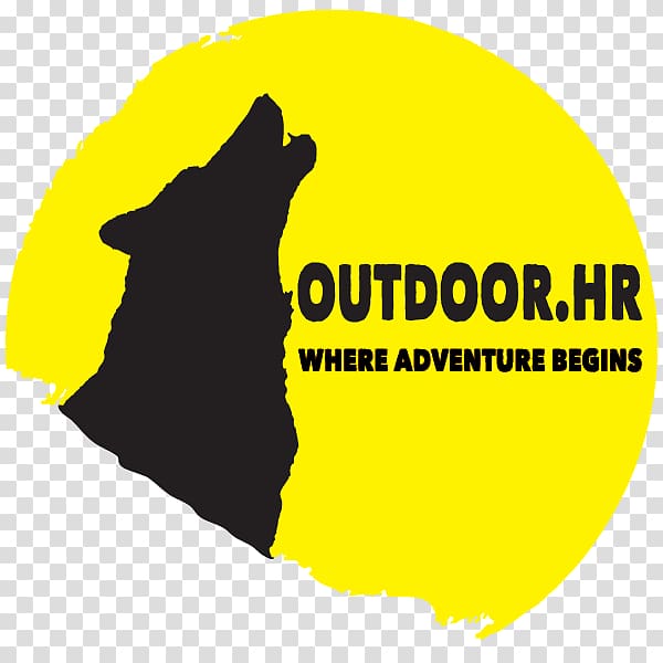 Gray wolf Logo, outdoor adventure transparent background PNG clipart