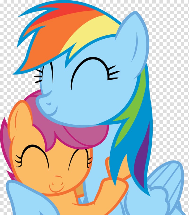 Rainbow Dash Scootaloo Sleepless in Ponyville, Fish Tape transparent background PNG clipart