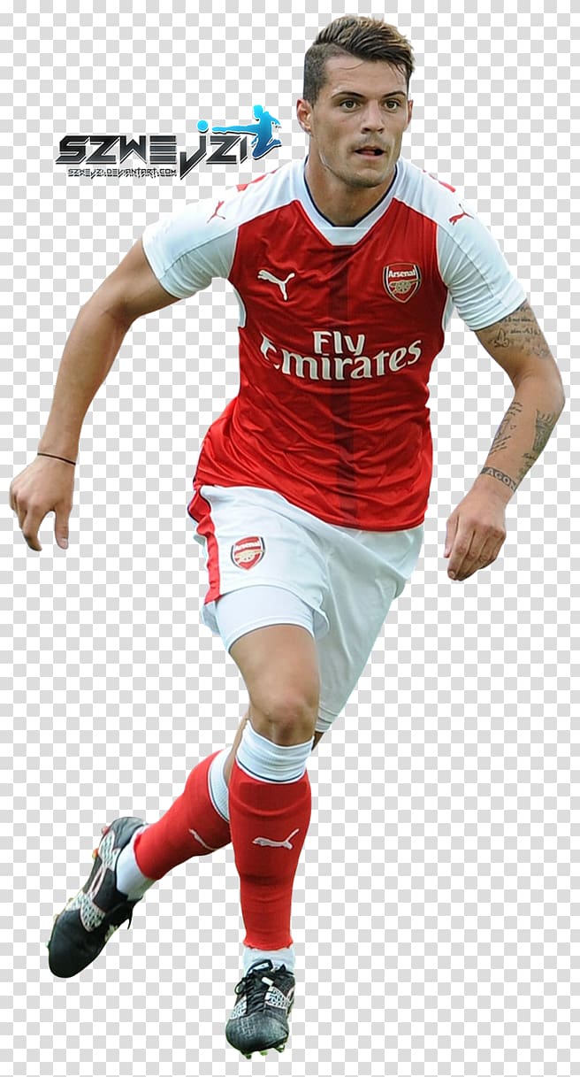 Granit Xhaka Arsenal F.C. Football player Team sport, arsenal f.c. transparent background PNG clipart