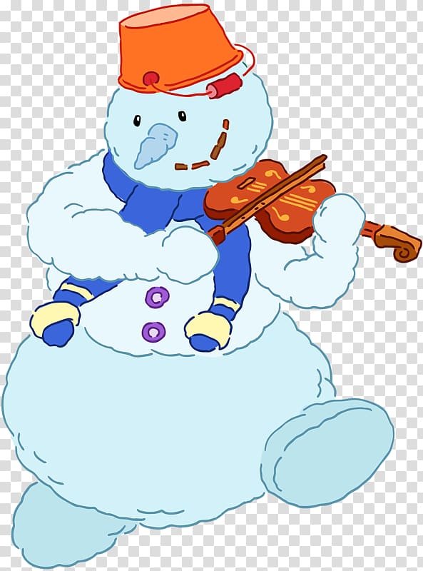 Santa Claus Snowman Violin Musical instrument, Lyre snowman transparent background PNG clipart
