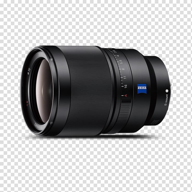Sony Zeiss Distagon T* FE 35mm F1.4 ZA Sony E-mount Sony 35mm F/1.4 SEL35F14Z Carl Zeiss AG, camera lens transparent background PNG clipart