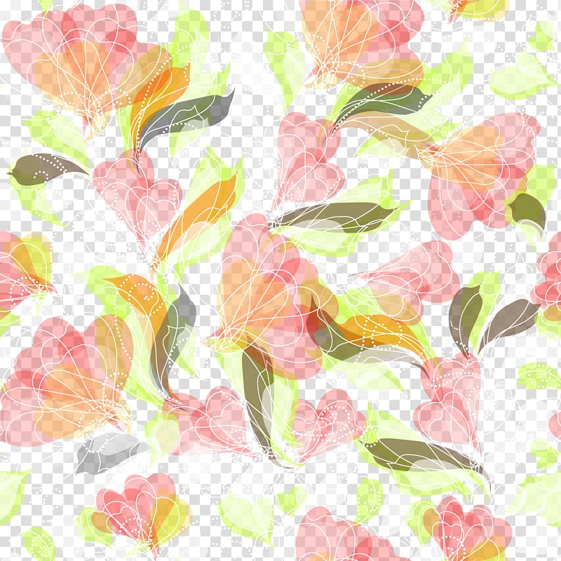 multicolored flower , Wedding invitation Floral design Flower, Abstract Floral transparent background PNG clipart