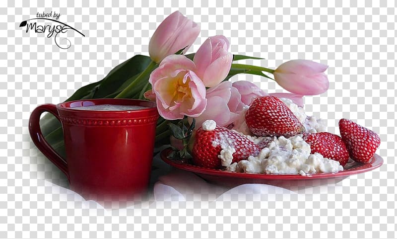 Morning Gift, fraise transparent background PNG clipart