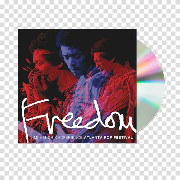 1970 Atlanta International Pop Festival The Jimi Hendrix Experience Freedom: Atlanta Pop Festival LP record, others transparent background PNG clipart