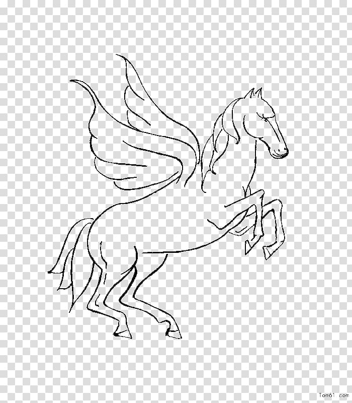 Horse Child Pegasus, Pegasus transparent background PNG clipart