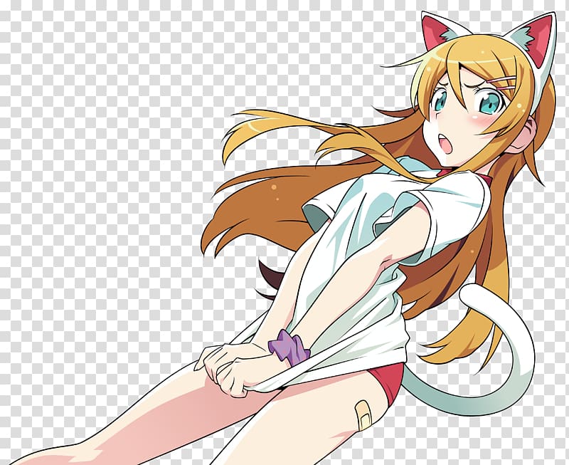 Oreimo Anime Otaku Nyan Coffee, oreimo transparent background PNG clipart