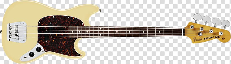 Fender Mustang Bass Fender Precision Bass Fender Stratocaster Fender Bronco, Bass Guitar transparent background PNG clipart