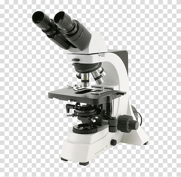 Optical microscope Optics Phase contrast microscopy Laboratory, microscope transparent background PNG clipart