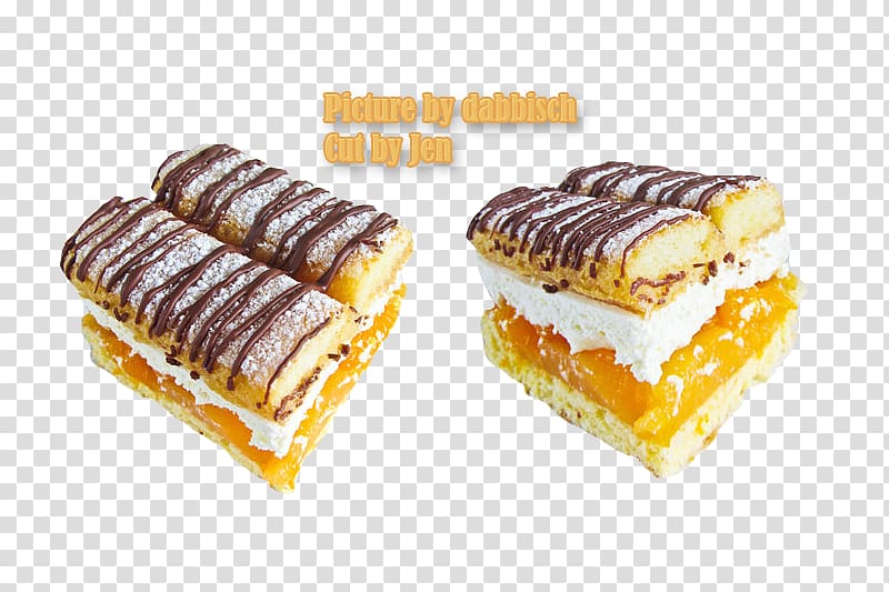 Ladyfinger Petit four Profiterole Dessert Cheesecake, five fingers transparent background PNG clipart