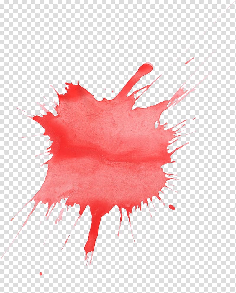 PNG White Watercolor Splashes Splotches Clipart, Paint Drip, Hand